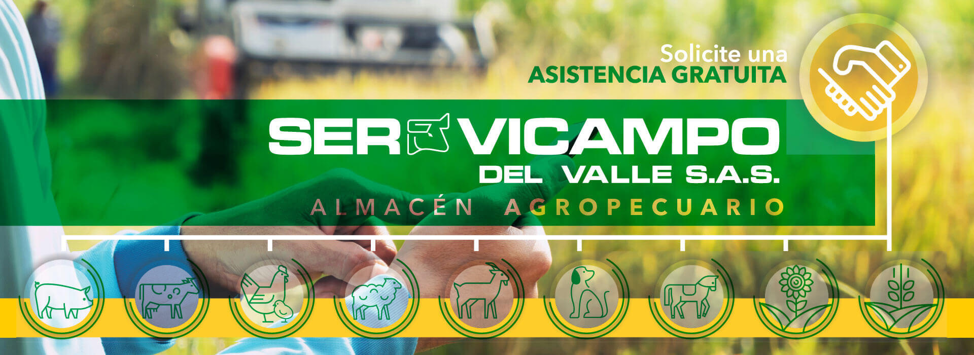 Servicampodelvalle - Solicite una asistencia gratuita