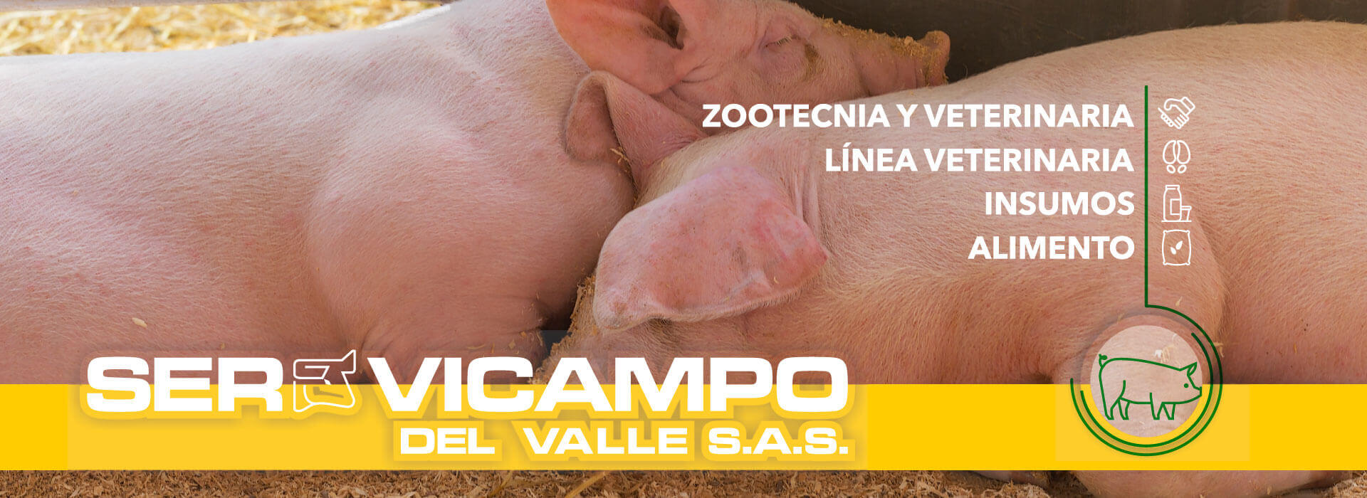 Servicampodelvalle - Zootecnia y veterinaria, línea veterinaria, insumos, alimento